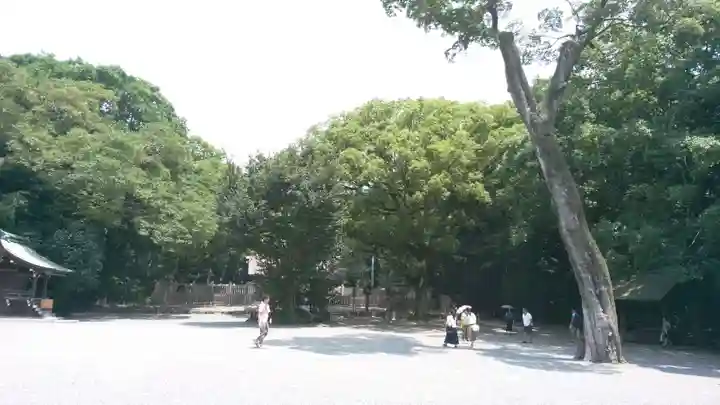 上知我麻神社(熱田神宮摂社)の景色