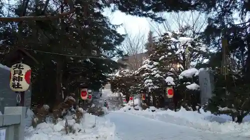 北見神社の初詣