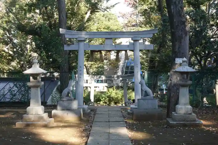 桜川御嶽神社(上板橋御嶽神社)の鳥居
