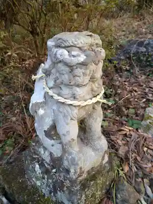 上一宮大粟神社の狛犬