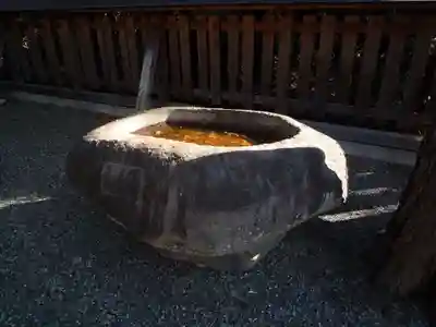 大間々神明宮の手水舎