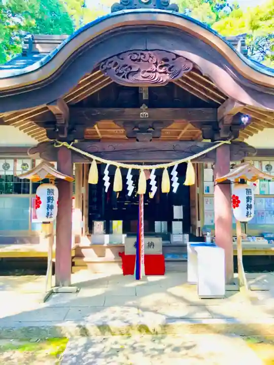 成田熊野神社の本殿・本堂