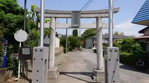 御嶽神社の鳥居