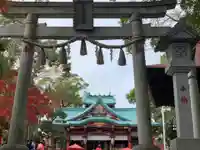 多摩川浅間神社の鳥居