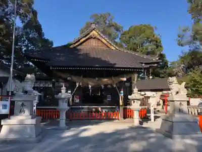 嘯吹八幡神社の本殿・本堂