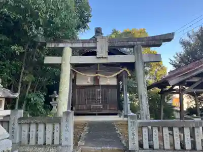 鶴山八幡宮の鳥居