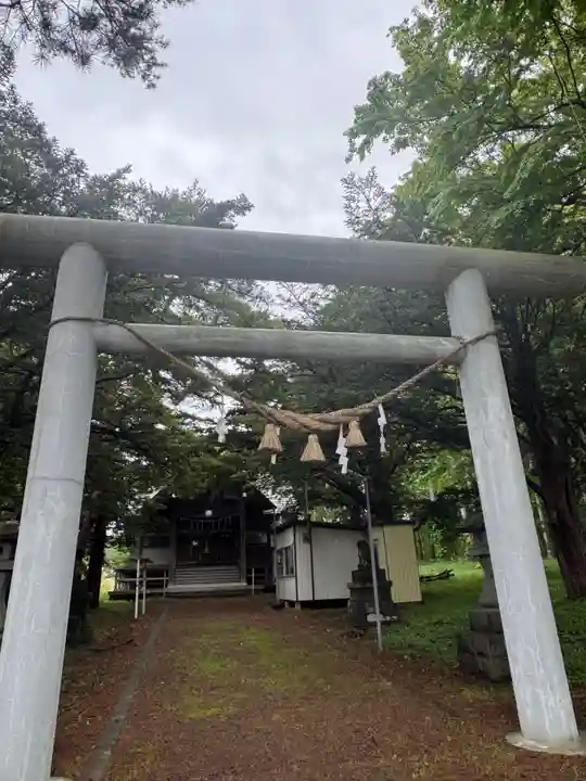 音江神社の鳥居