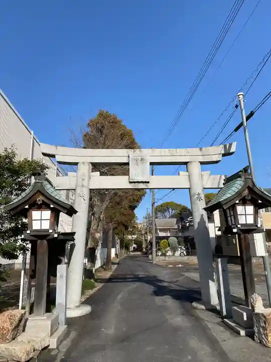 小島神社の鳥居