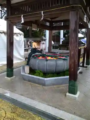 田村神社の手水舎