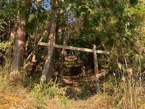 山神社の鳥居