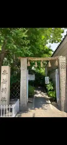 安居神社の鳥居