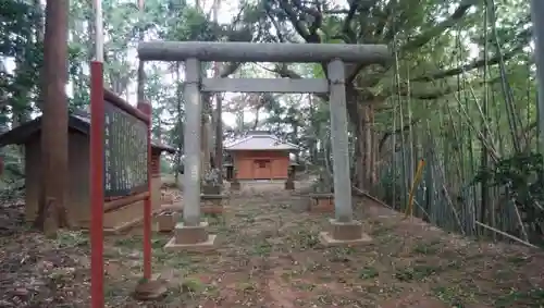 御船神社の鳥居