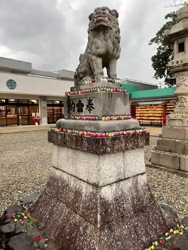 上野天満宮の狛犬