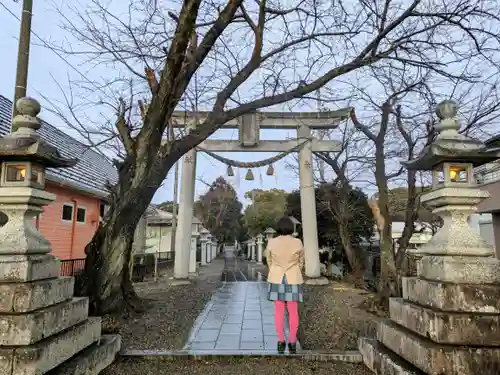 彌都加伎神社の鳥居