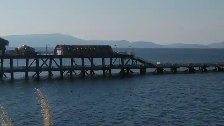 淡嶋神社の景色