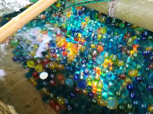 佐波波地祇神社の手水舎