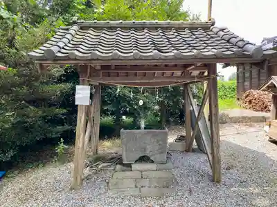 網戸神社の手水舎