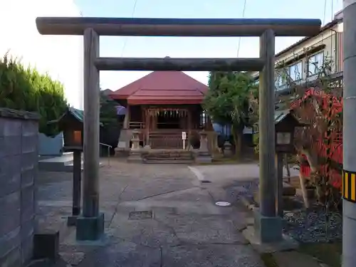 古町愛宕神社の鳥居