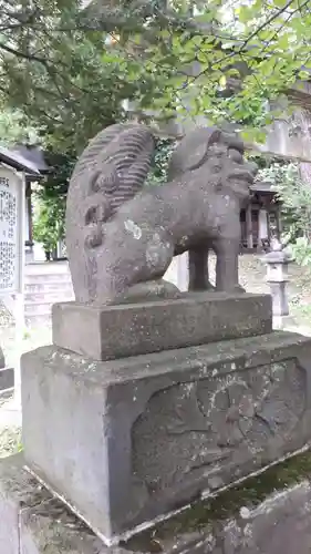 永山神社の狛犬