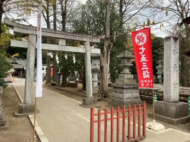 日枝神社水天宮の鳥居
