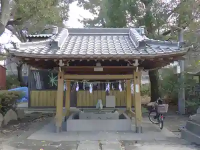 港住吉神社（住吉大社境外末社）の手水舎