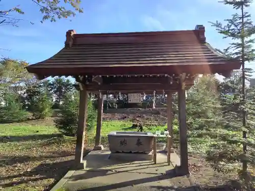 芽室神社の手水