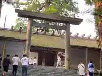 伊勢神宮内宮(皇大神宮)の鳥居