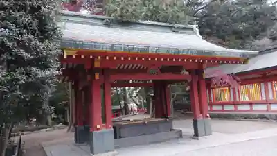 武蔵一宮氷川神社の手水舎