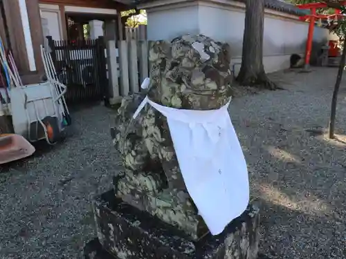 星田神社の狛犬