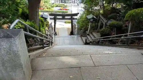 品川神社の鳥居