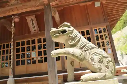 浮島神社の狛犬