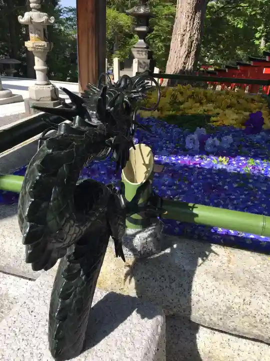 住吉神社の手水舎