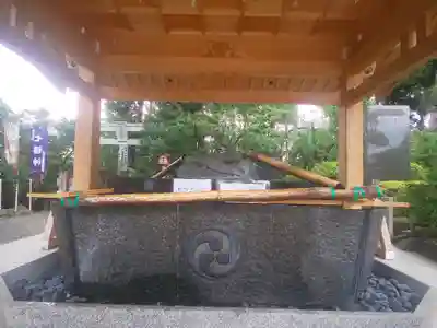 亀ケ池八幡宮の手水舎