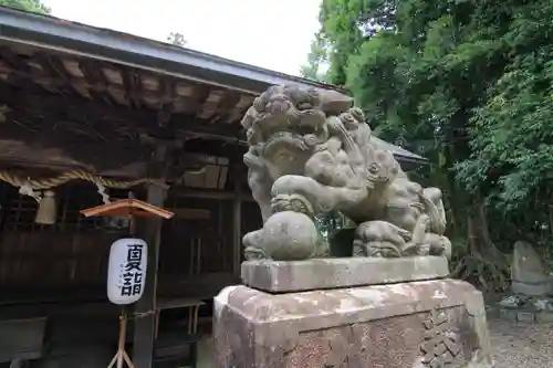 和田神社の狛犬