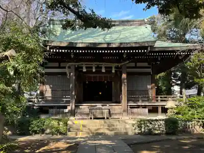 奥澤神社の本殿・本堂
