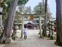 積田神社の鳥居