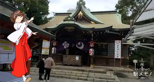 千葉神社の本殿・本堂