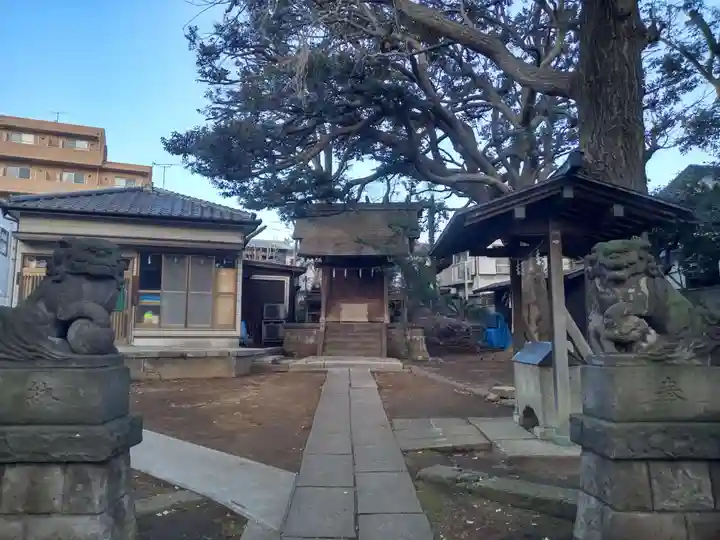 馬込天祖神社の狛犬