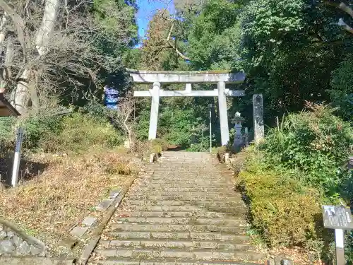 都々古別神社(馬場)の鳥居