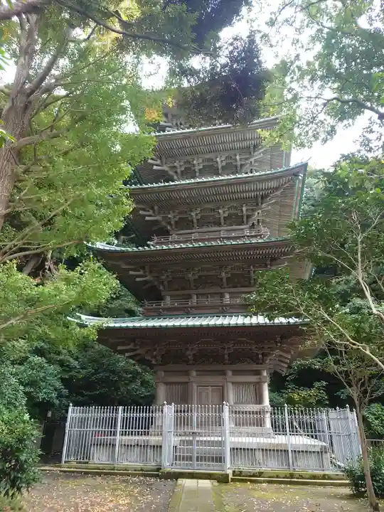 龍口寺の塔