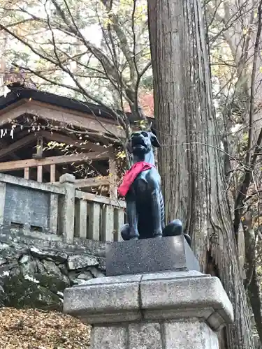 三峯神社の狛犬