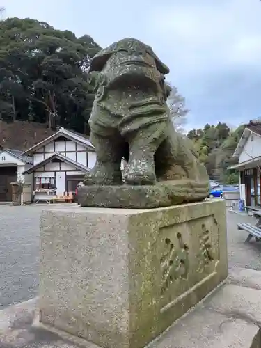 温泉神社〜いわき湯本温泉〜の狛犬