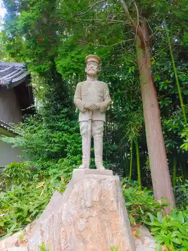 熊野神社（上町）の像