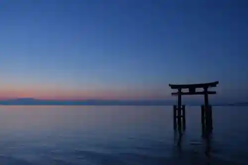 白鬚神社の鳥居