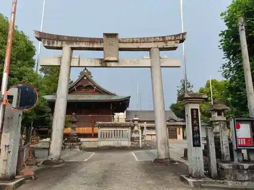 大井神社の鳥居