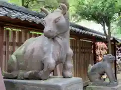 牛嶋神社の狛犬