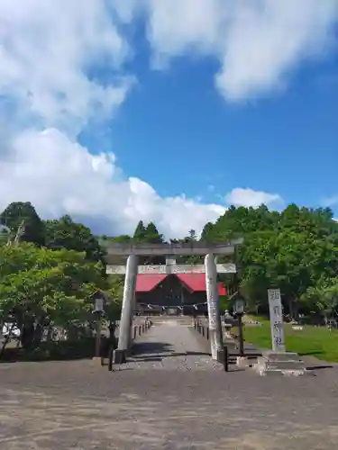 松前神社の鳥居