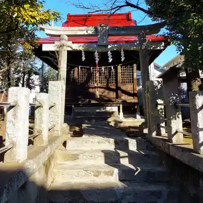 柿の木坂北野神社の鳥居