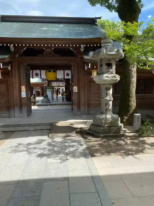 櫛田神社の山門・神門