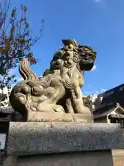 池袋御嶽神社の狛犬